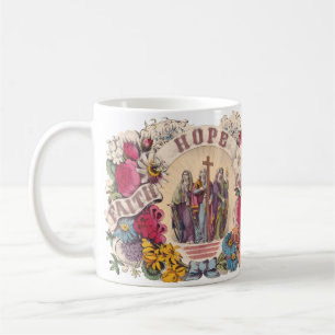 Faith, Hope and Charity Theological virtues Coffee Mug