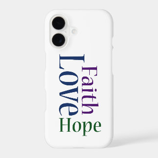 Faith, Hope and Love: 1 Corinthians 13:13 IPhone C