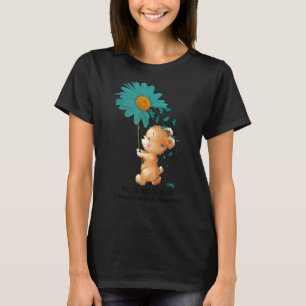 Faith Hope Cure Teal Scleroderma Awareness 1 T-Shirt