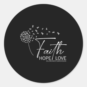 Faith Hope Heimerheimer Shirt Women Men Heimerheim Classic Round Sticker