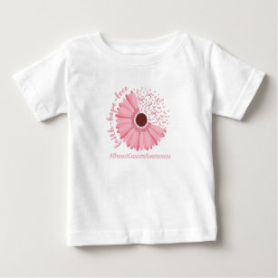 Faith, Hope, Love - Breast Cancer Awareness Baby T-Shirt