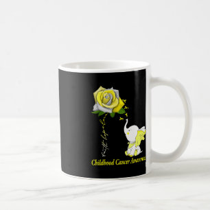 Faith Hope Love Childhood Cancer Awareness Coffee Mug