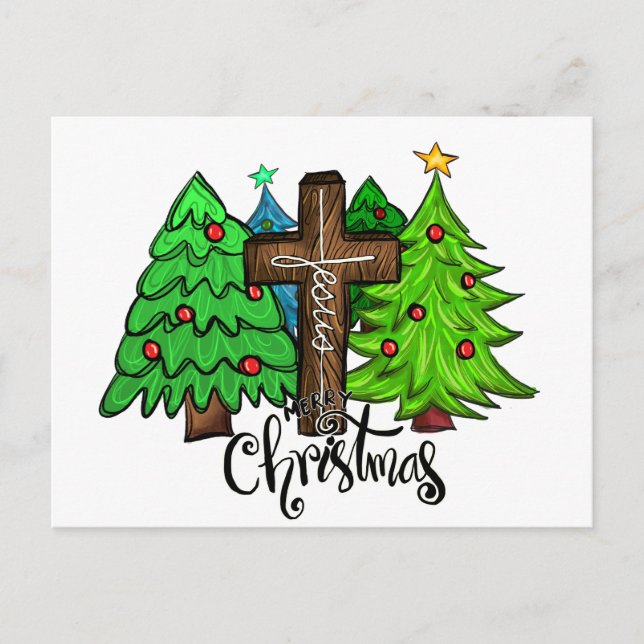 Faith Hope Love Christmas Jesus God Holiday Cheer  (Front)