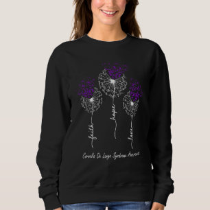 Faith Hope Love Cornelia De Lange Syndrome Awarene Sweatshirt