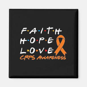 Faith Hope Love Crps Awareness 1  Magnet