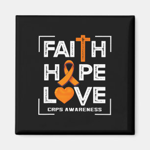Faith Hope Love Crps Awareness Magnet