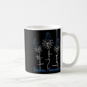 Faith Hope Love Diabetes Awareness _1  Coffee Mug