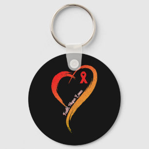 Faith Hope Love Heart Disease Awareness Cardiologi Key Ring