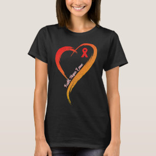 Faith Hope Love Heart Disease Awareness Cardiologi T-Shirt