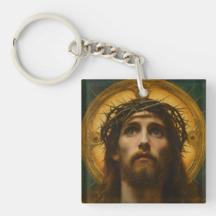 Faith Hope Love   Jesus Christ Christian Gift Key Ring