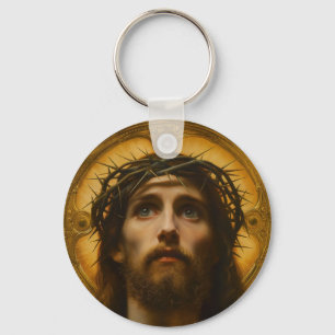 Faith Hope Love   Jesus Christ Christian Gift Key Ring
