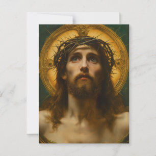 Faith Hope Love   Jesus Christ Christian Gift Postcard