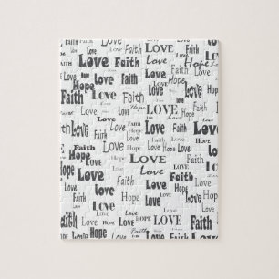 Faith Hope Love Jigsaw Puzzle