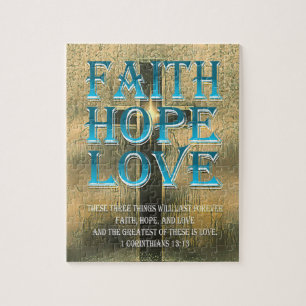 Faith,Hope,Love Jigsaw Puzzle