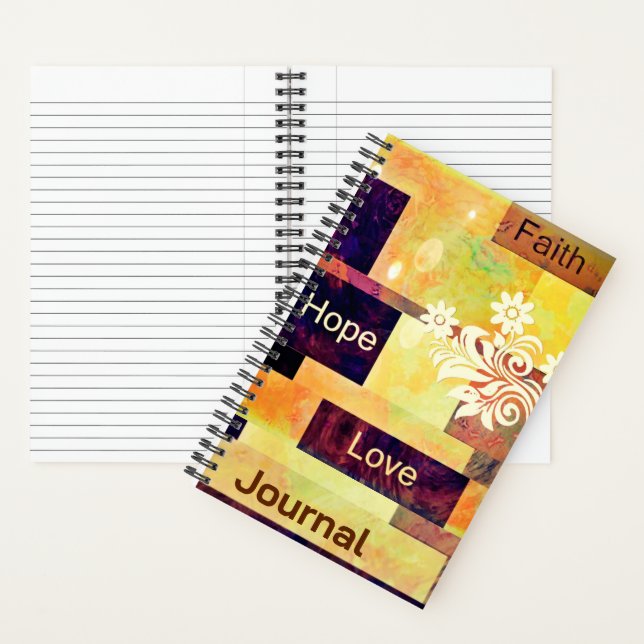 Faith hope love journal (Inside)