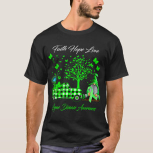 Faith Hope Love Lyme Disease Awareness Gifts T-Shirt