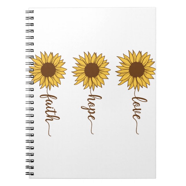 Faith Hope Love Notebook (Front)