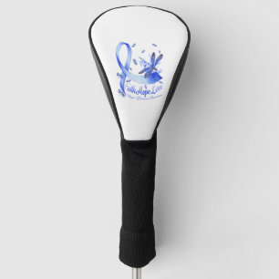 Faith Hope Love Pompe Disease Awareness Dragonfly Golf Head Cover