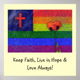 FAITH HOPE & LOVE POSTER