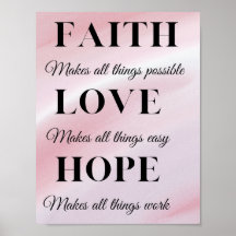 Faith, Hope, Love