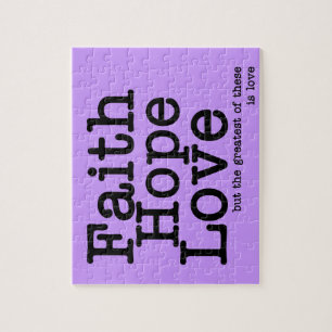 Faith Hope Love Puzzle