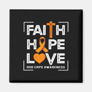 Faith Hope Love Rsd Crps Awareness 1  Magnet
