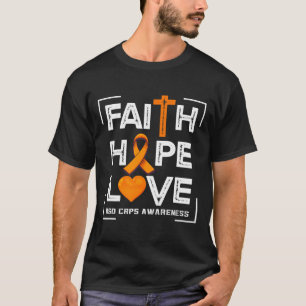 Faith Hope Love Rsd Crps Awareness 1 T-Shirt