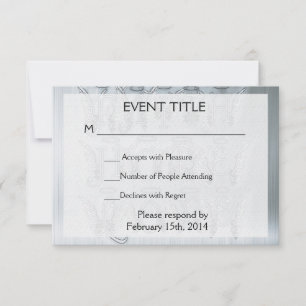 Faith, Hope, Love RSVP Card