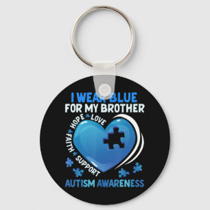 Faith hope love support family fight acceptance un key ring