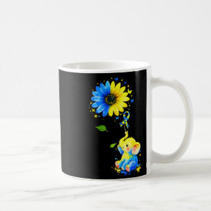 Faith hope love t21 down syndrome awareness coffee mug