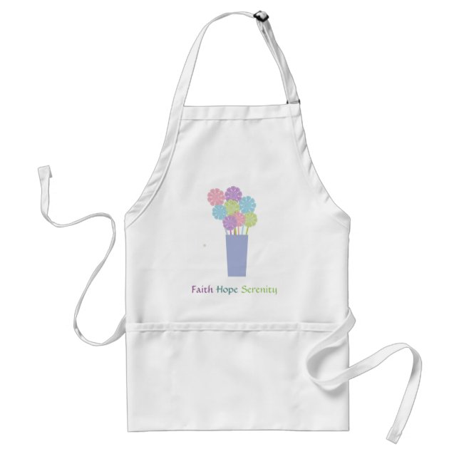 Faith Hope Serenity Standard Apron (Front)