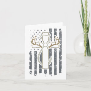 Faith Hunting Fishing - Christian Hunter Fisherman Card