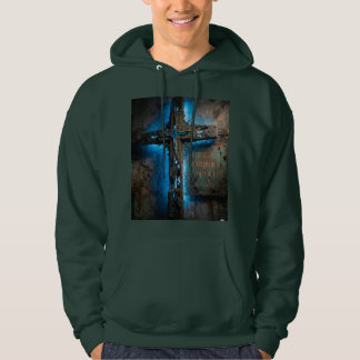 Faith in Christ Alone – Metallic Cross Hoodie