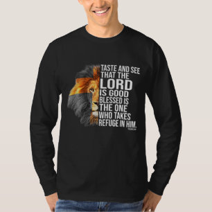 Faith in God - Psalm Christian Bible T-Shirt
