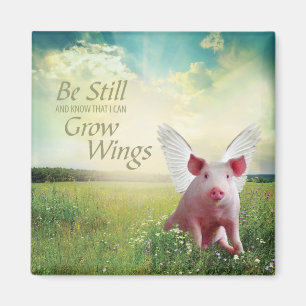 Faith In Pigs Magnet