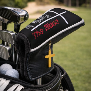 Faith In The Blood Christian Cross  Golf Head Cover