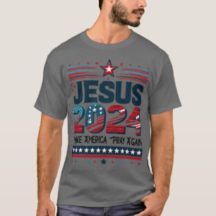 Faith in the Future: Jesus 2024 T-Shirt