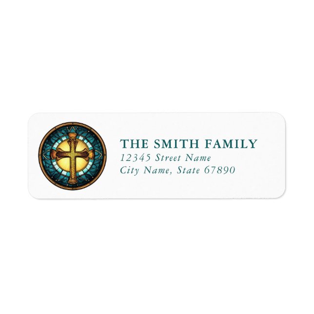Faith & Inspirational Return Address Labels (Front)