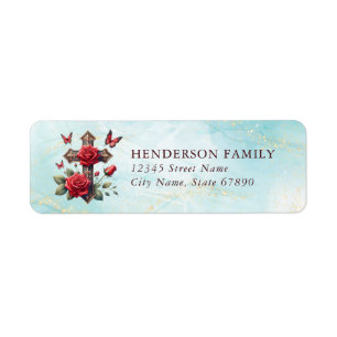 Faith & Inspirational Return Address Labels