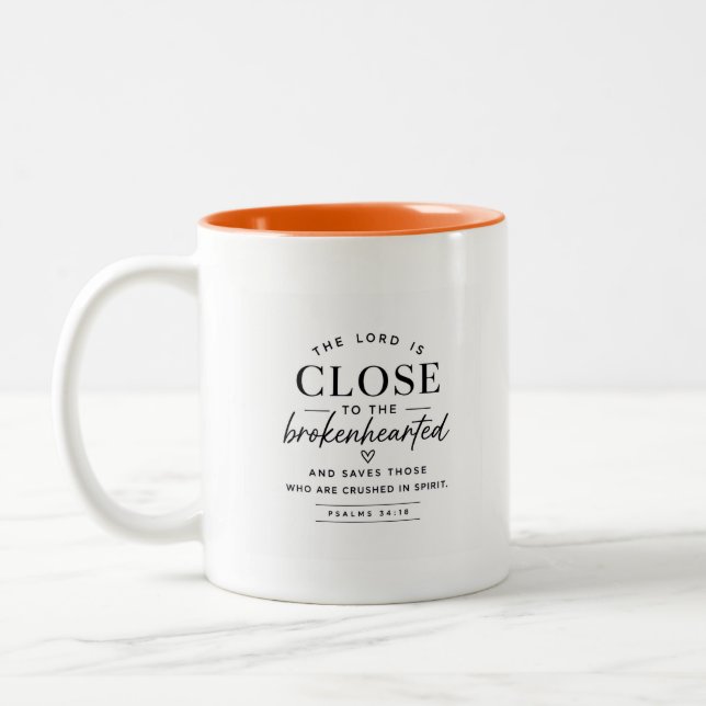 Faith-Inspired Ceramic Cup (Left)