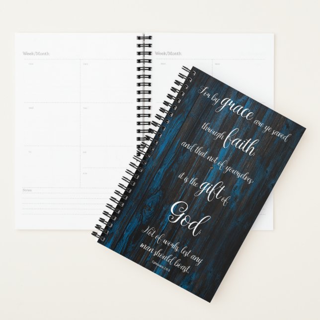 Faith Inspired Planner - Ephesians 2:8-9 (Display)