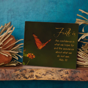 Faith is...Inspirational Scripture Plaque