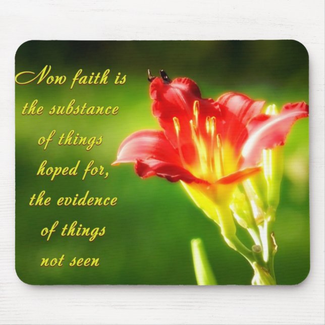 Faith is Mousepad (Front)