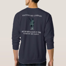FAITH IS MY COMPASS SWEATSHIRT