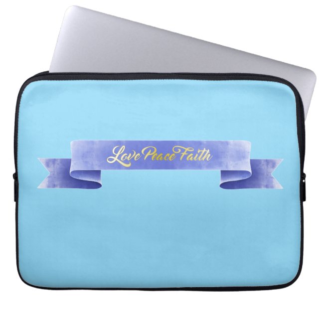 Faith Laptop Sleeve (Front)