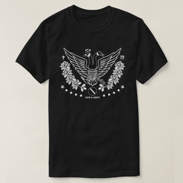 Faith & Liberty T-Shirt (Design Front)