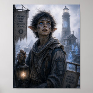 Faith / Lighthouse Keeper / Black Coast Poster