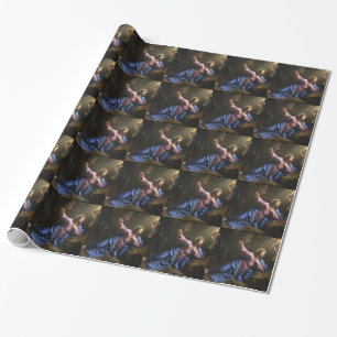 Faith Love Cross Prayer Christianity Peace Destiny Wrapping Paper