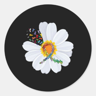 Faith Love Cure All Cancer Problems World Cancer A Classic Round Sticker