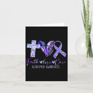 Faith Love Cure Heimerheimer Card